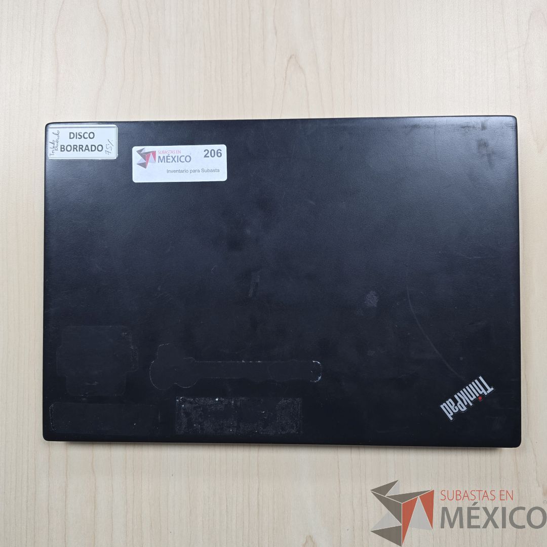 Lote 206 - Laptop Lenovo ThinkPad T480s - Imagen 2