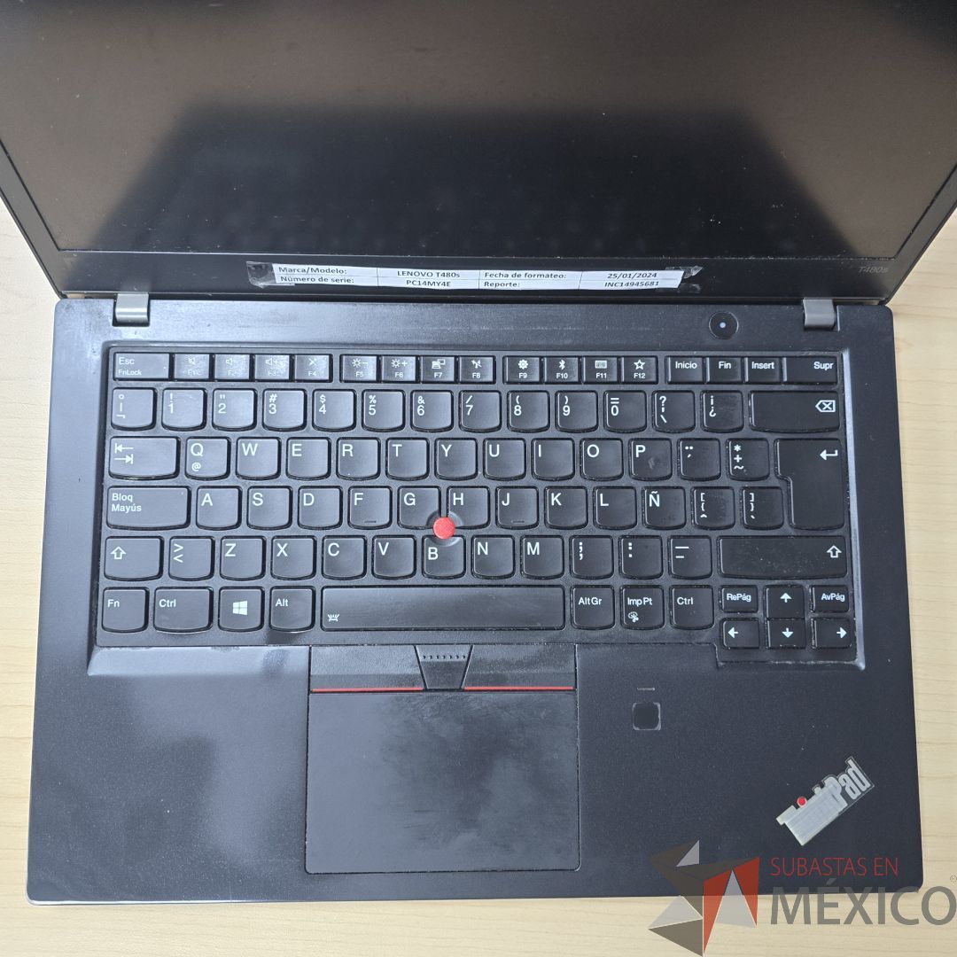 Lote 145 - Laptop Lenovo ThinkPad T480s - Imagen 4