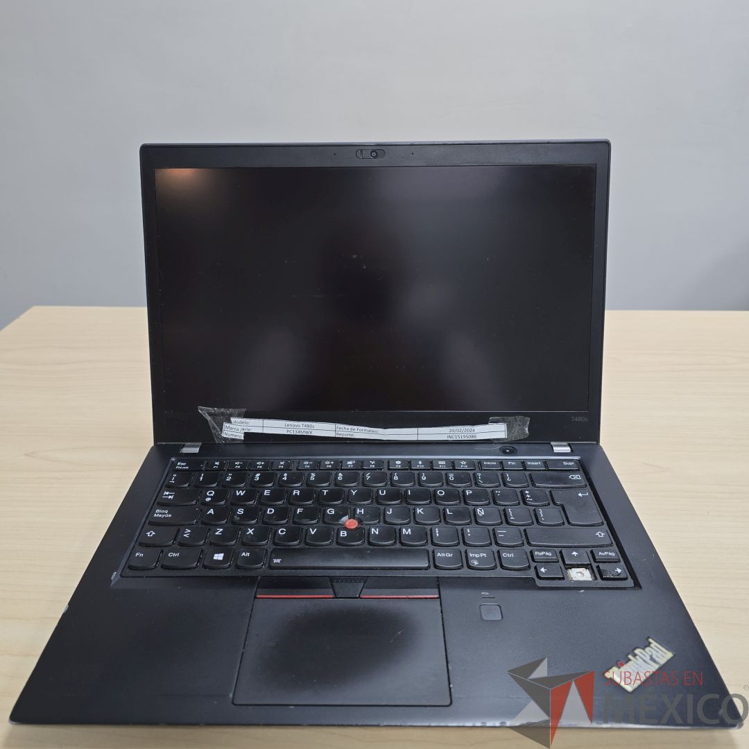 Lote 324 - Laptop Lenovo T480s