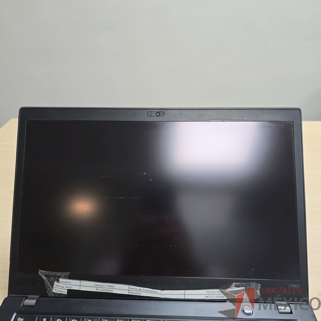 Lote 324 - Laptop Lenovo T480s - Imagen 3
