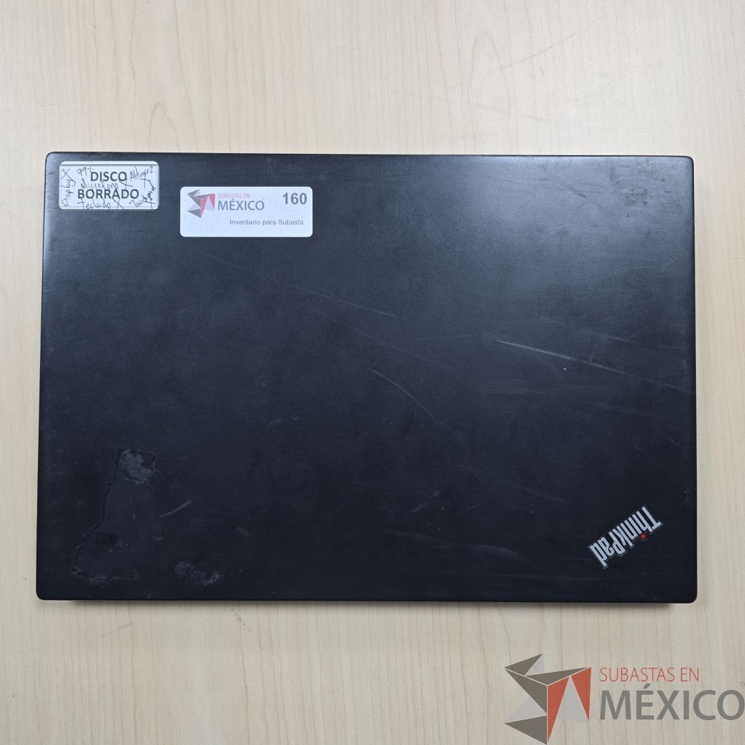 Lote 160 - Laptop Lenovo ThinkPad T480s - Imagen 2