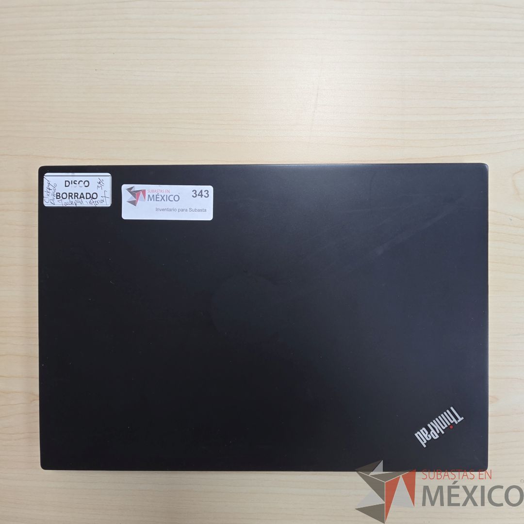 Lote 343 - Laptop Lenovo T480s - Imagen 2