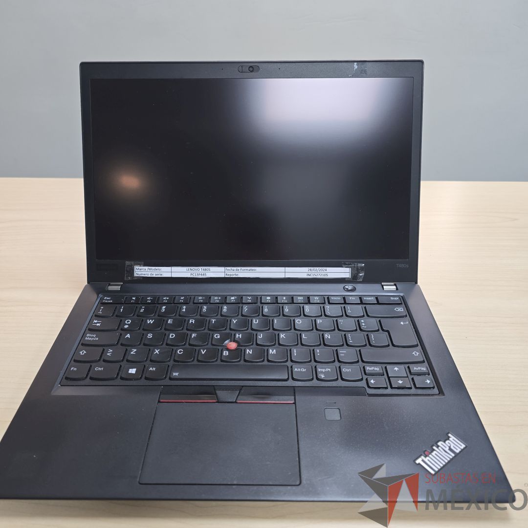 Lote 343 - Laptop Lenovo T480s