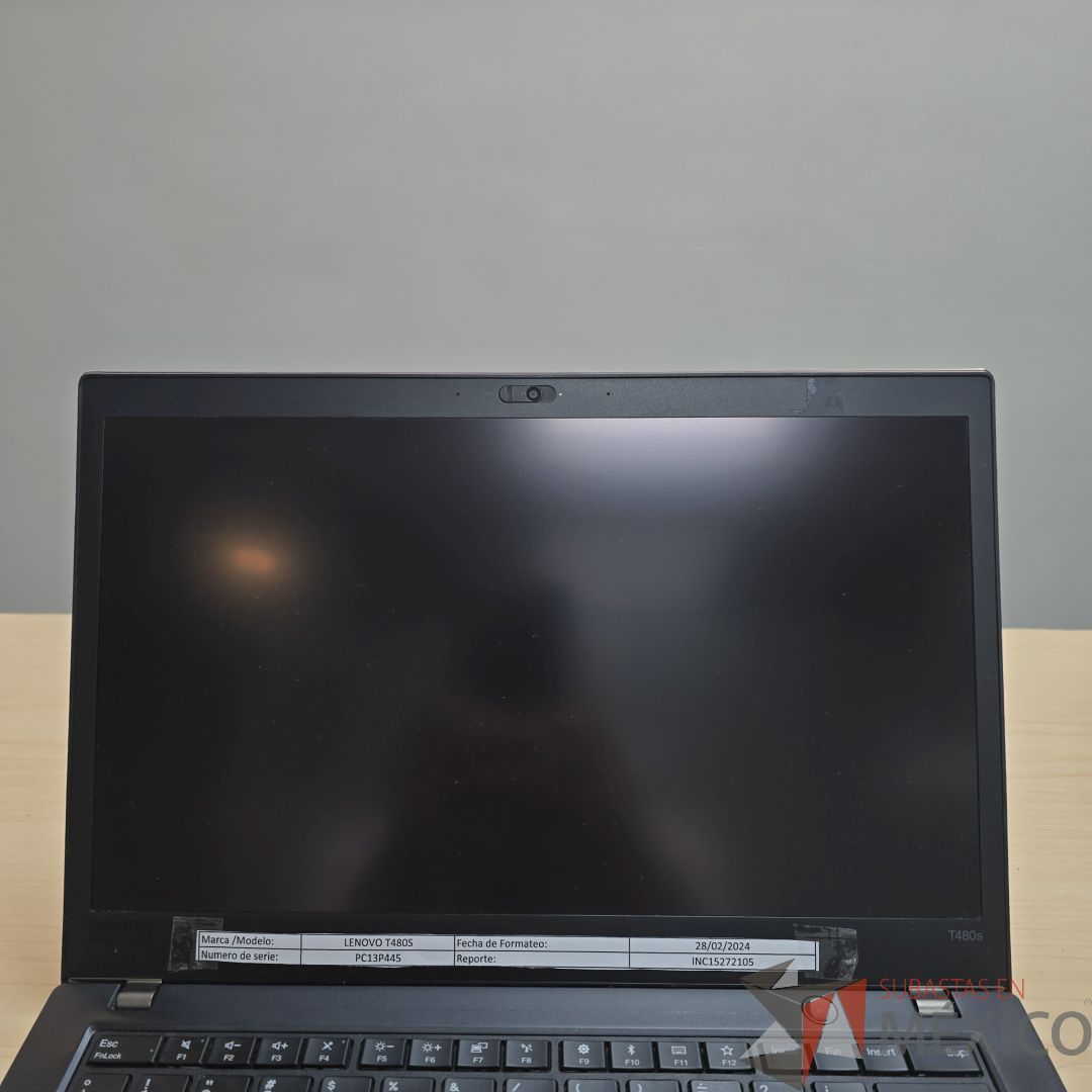 Lote 343 - Laptop Lenovo T480s - Imagen 3