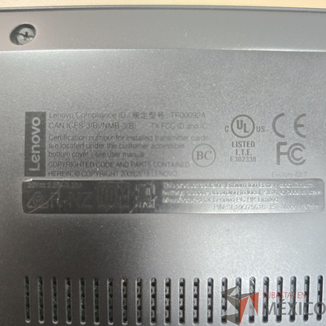 Lote 343 - Laptop Lenovo T480s - Imagen 6