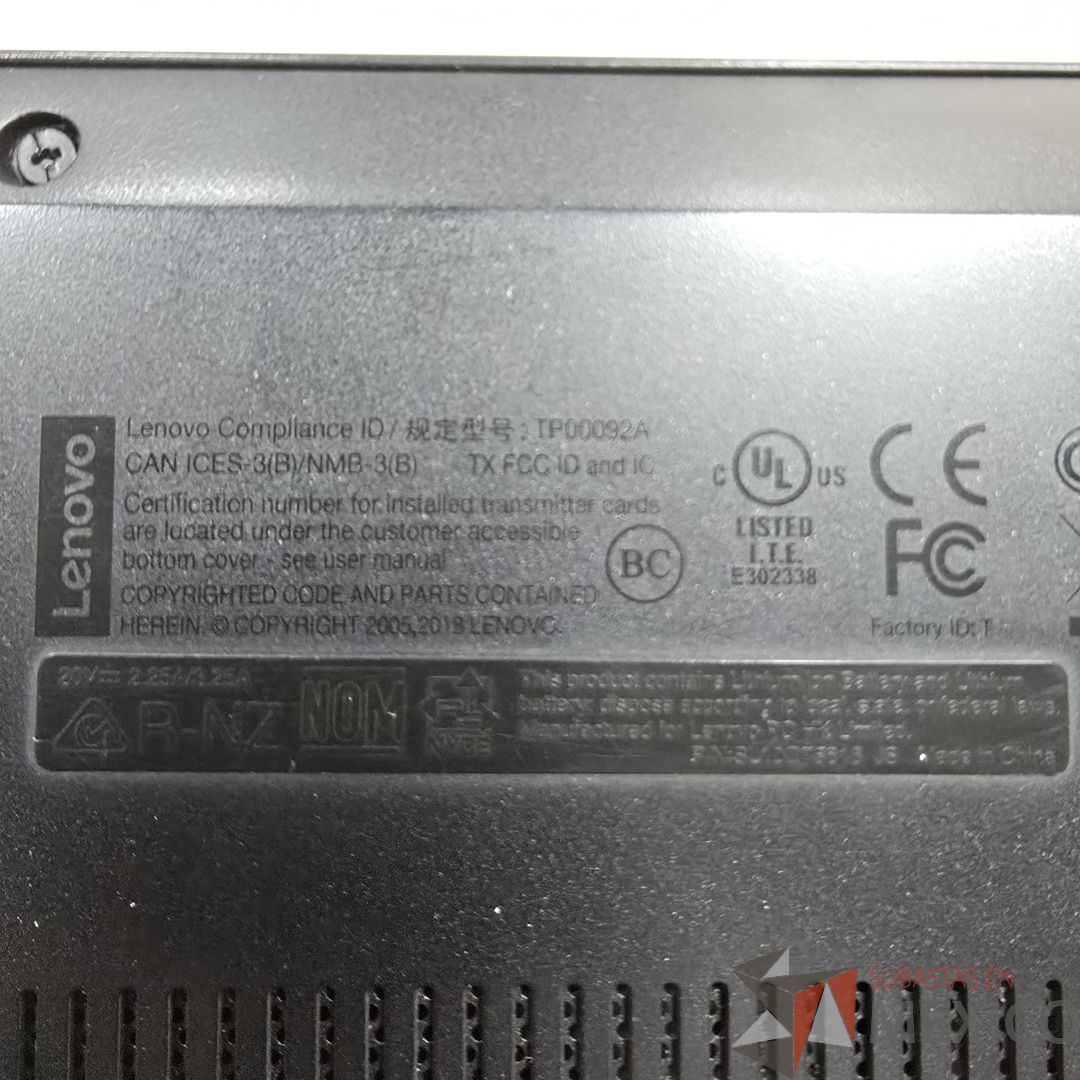 Lote 171 - Laptop Lenovo ThinkPad T480s - Imagen 6