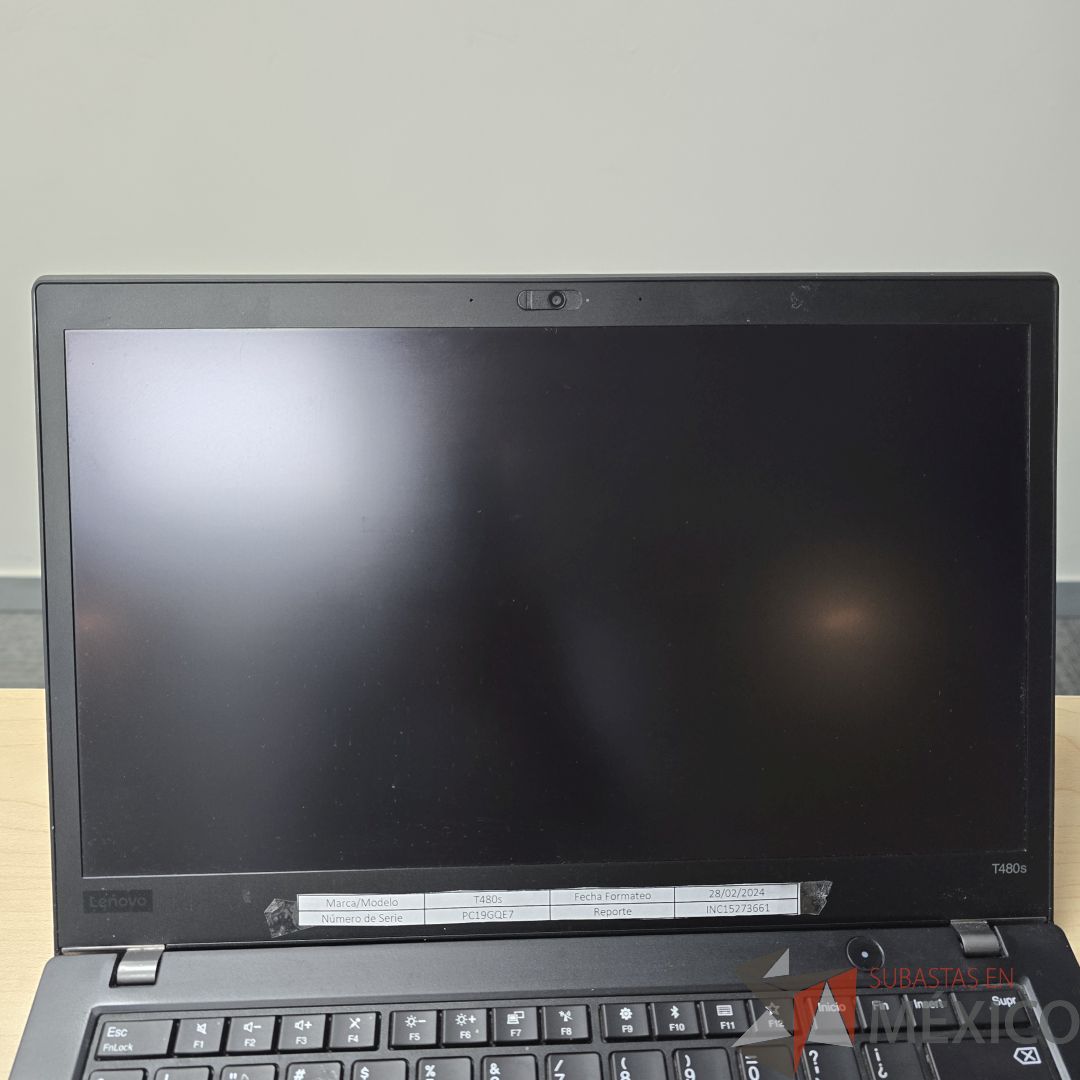 Lote 173 - Laptop Lenovo ThinkPad T480s - Imagen 3