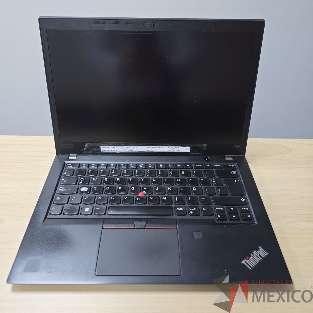 Lote 177 - Laptop Lenovo ThinkPad T480s