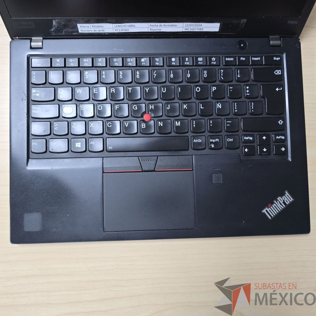 Lote 177 - Laptop Lenovo ThinkPad T480s - Imagen 4